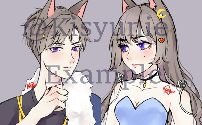 Colored Sketch of @Kisyunie